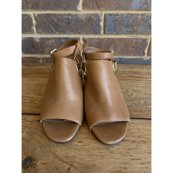 Calvin Klein Adria Tan Heeled Sandals Size 7 US - Picture 3 of 12